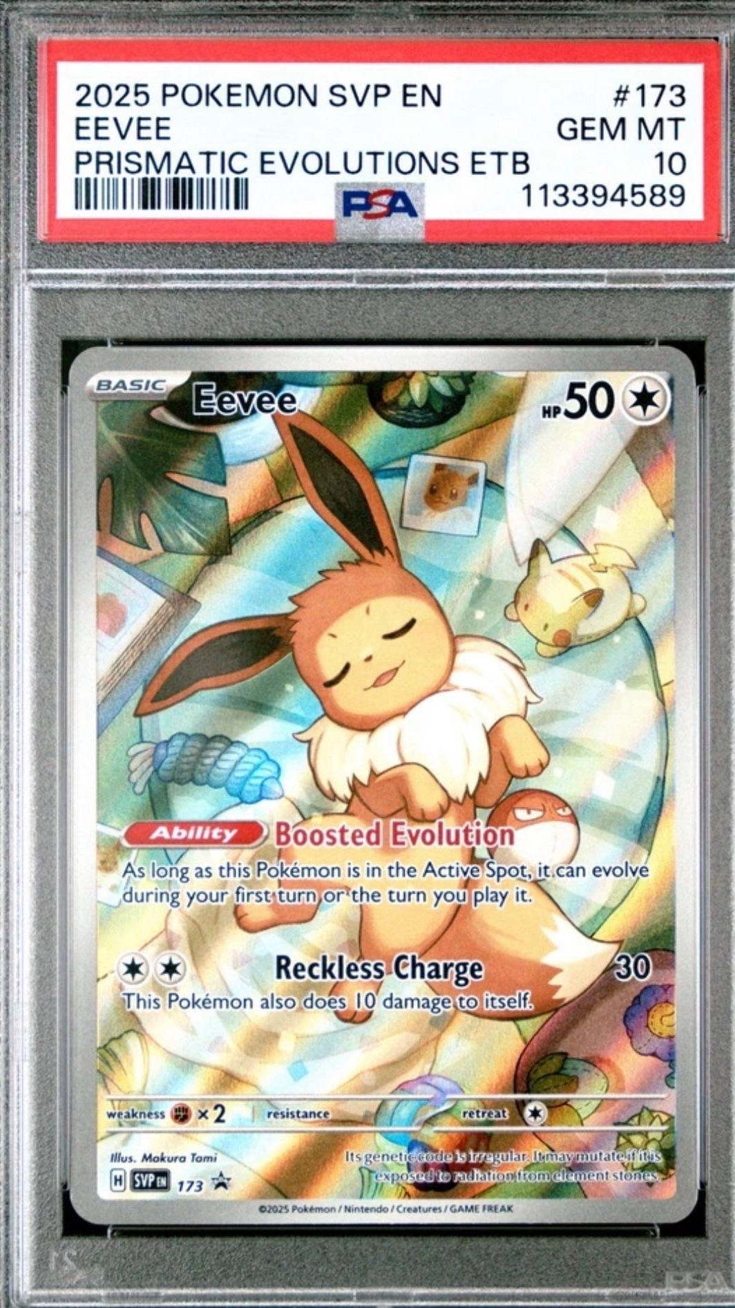 EEVEE PSA 10 GRATIS