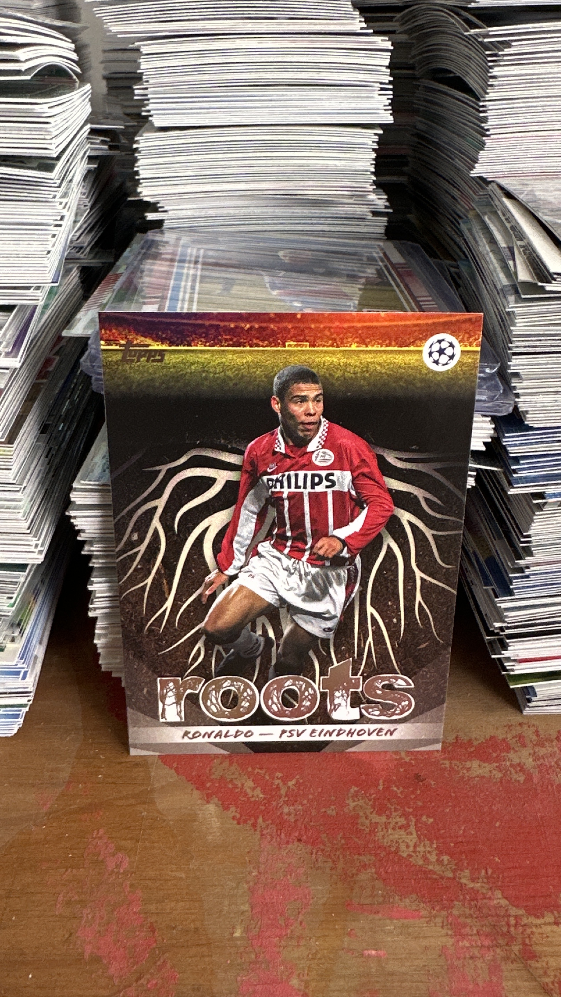 Ronaldo Nazario Topps UCL Roots