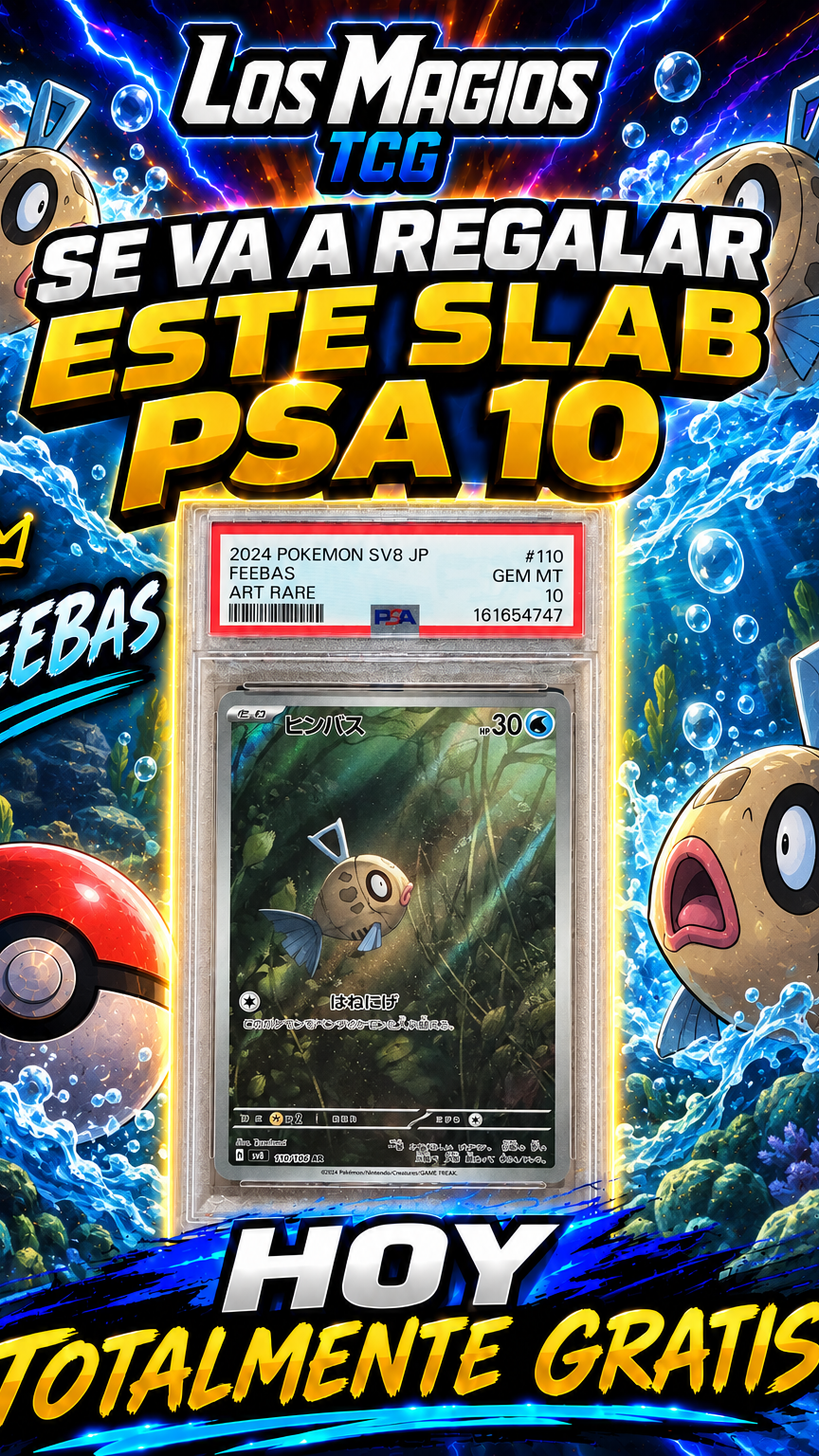 FEEBAS PSA 10 GRATIS