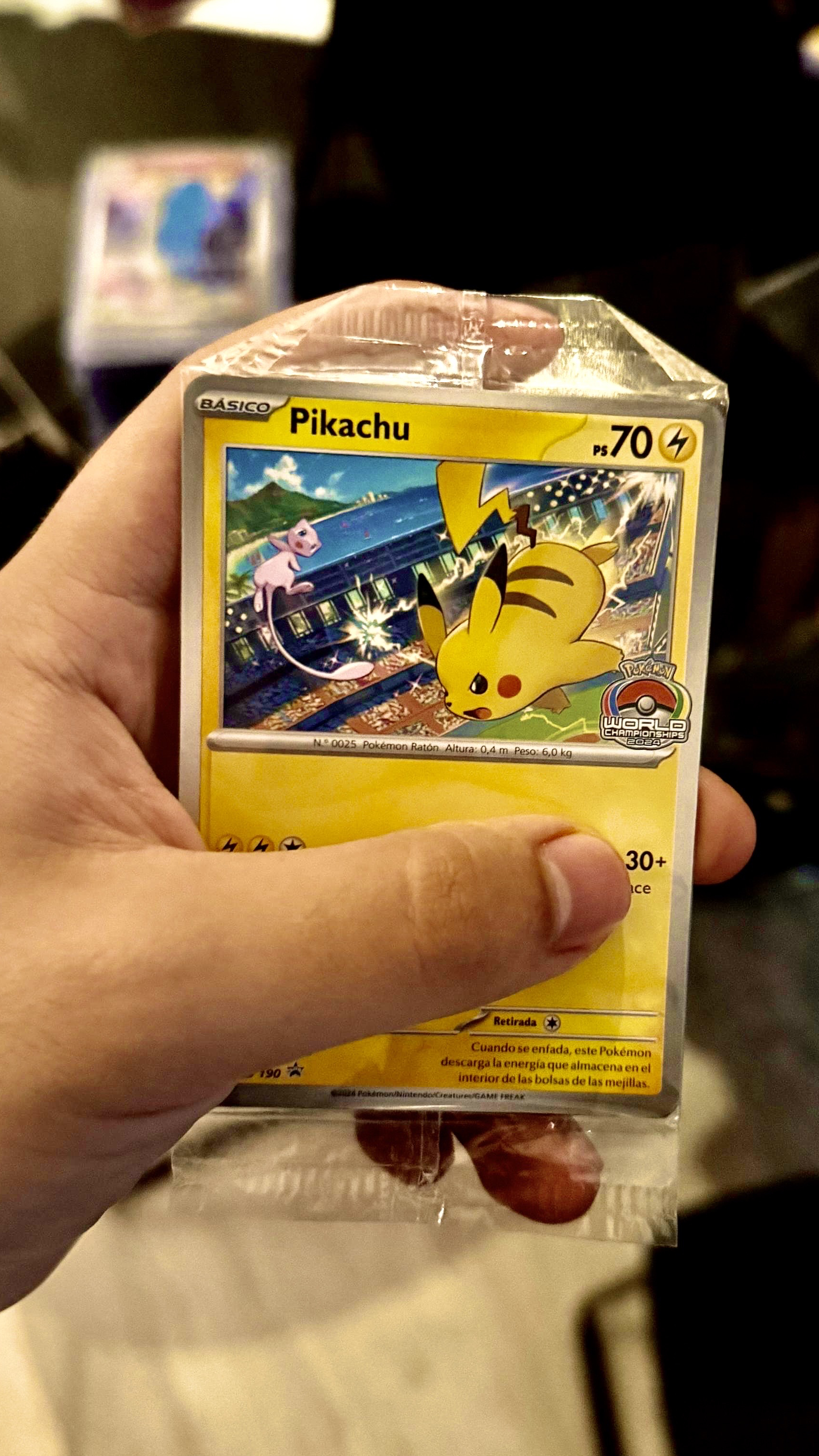 PIKACHU FIFAS STAMPED 2024 WORLD CUP