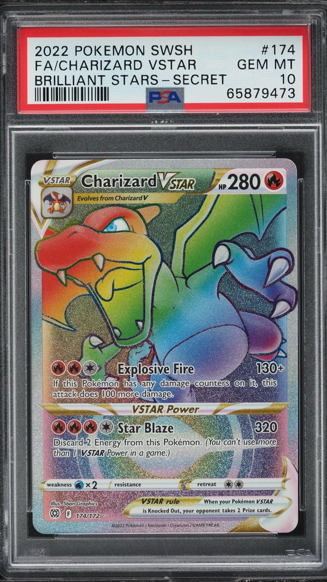 CHARIZARD VSTAR PSA 10 GRATIS