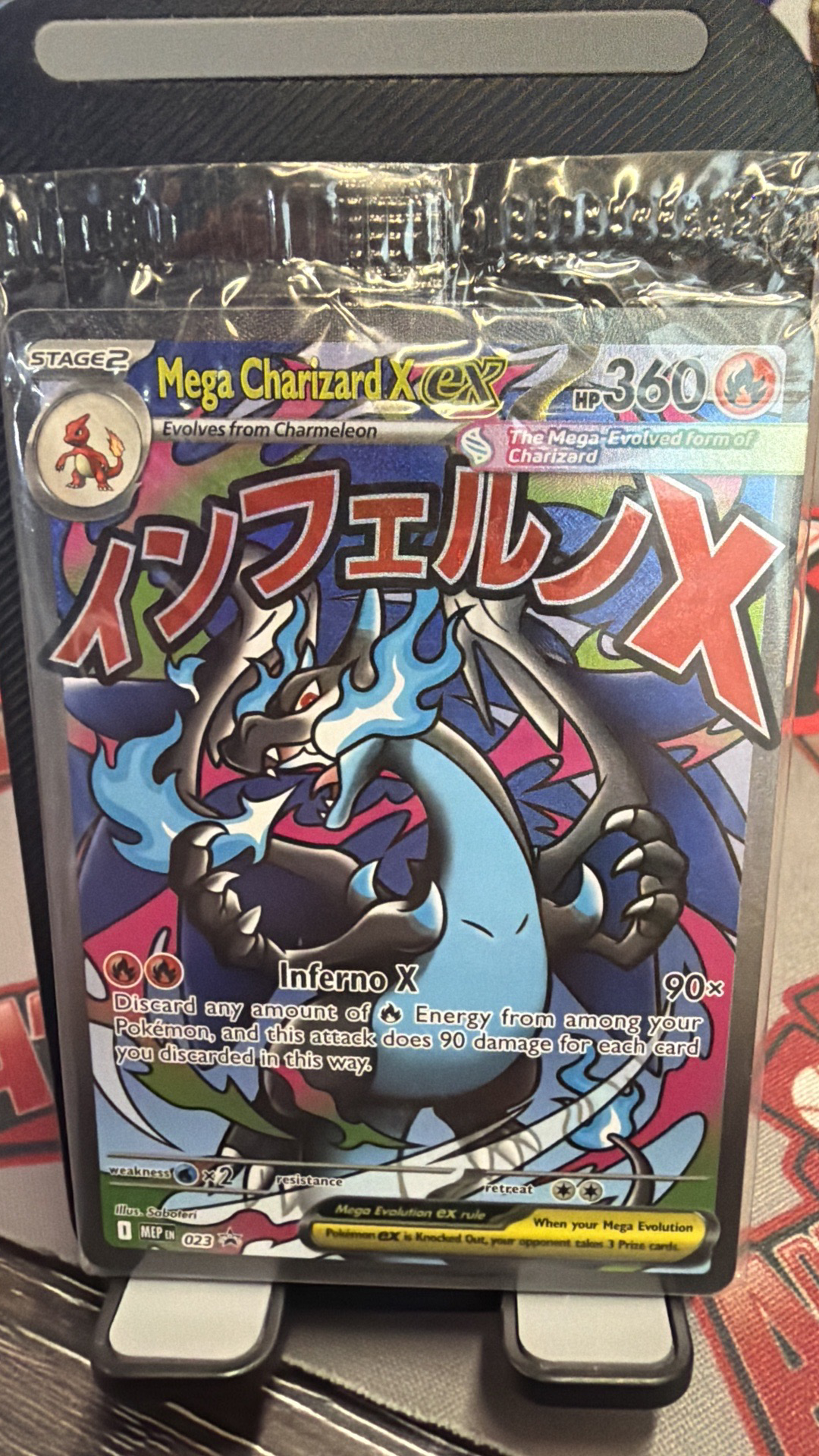 mega charizard C ex promo