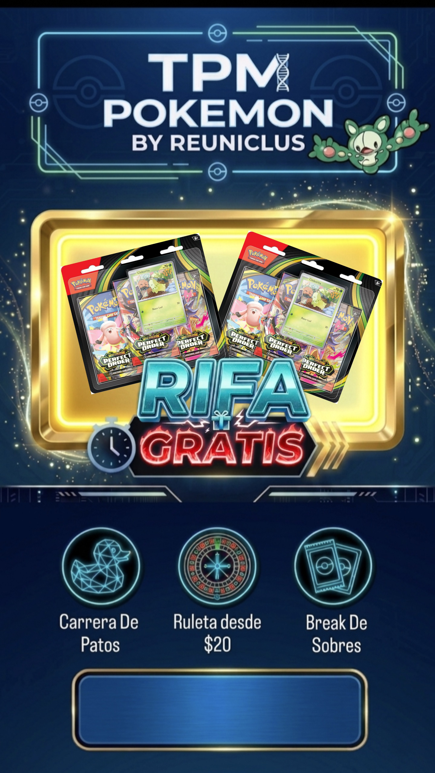 Gratis Blister Perfect Order 🔥