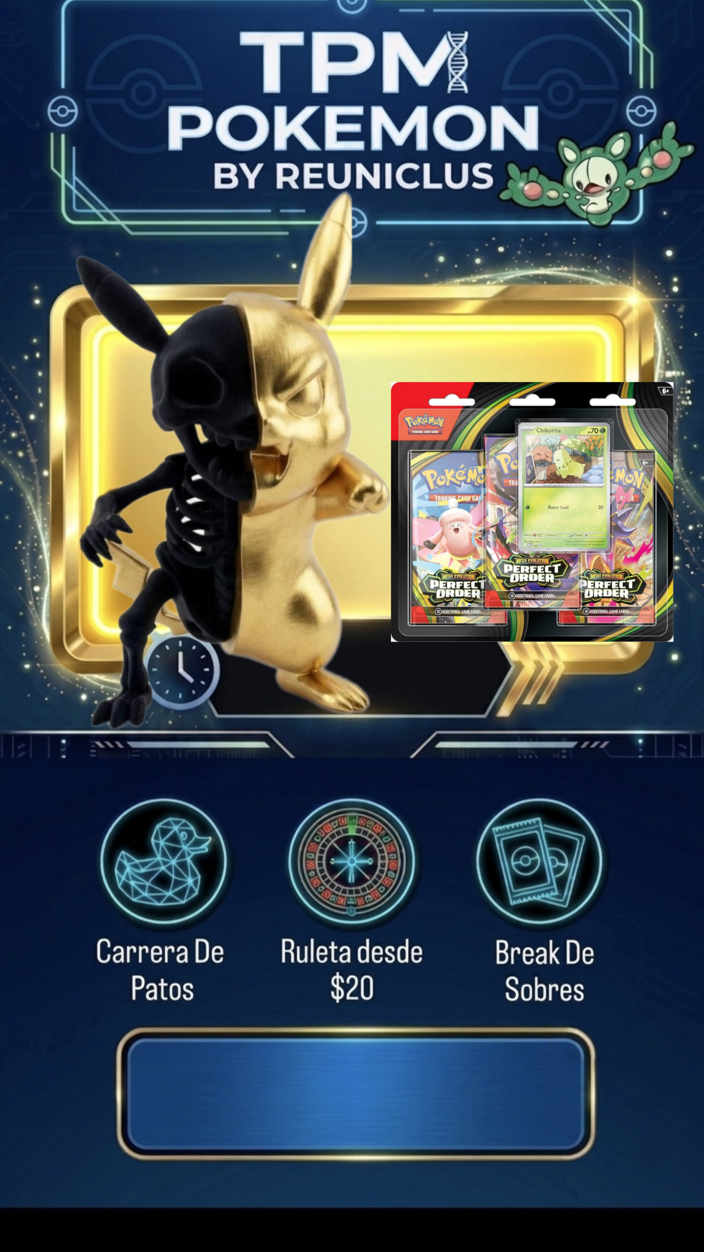 Pikachu y Blister Gratis  🔥