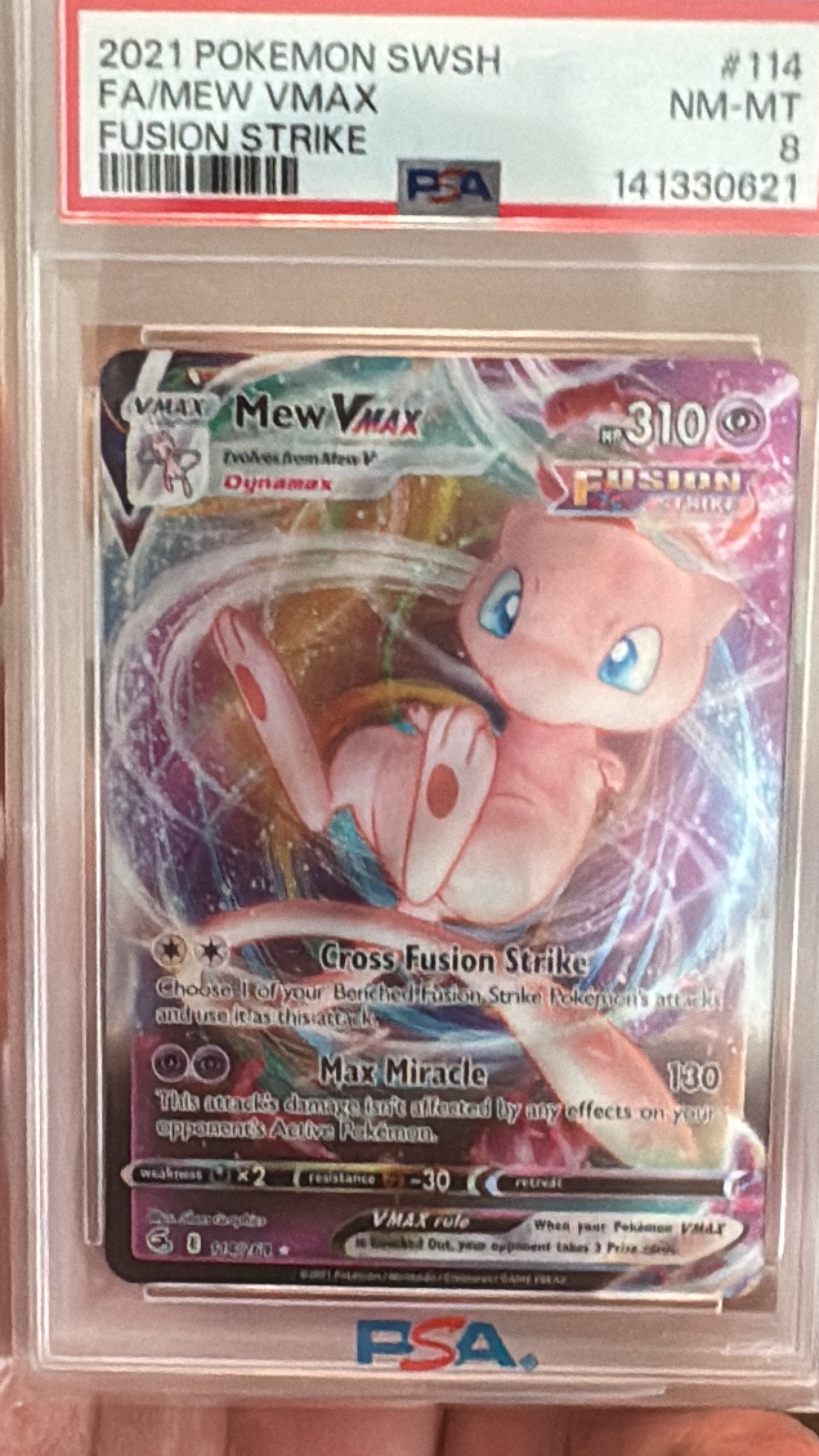 MEW PSA 8
