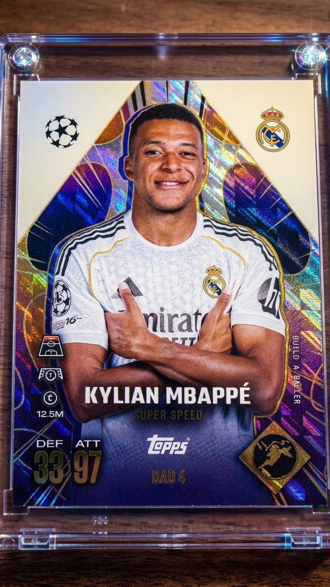 Kylian Mbappe Colección Topps Champions League