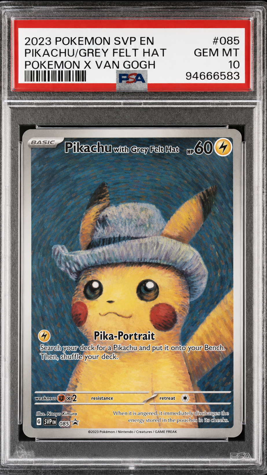 VAN GOGH PSA 10 GRATIS