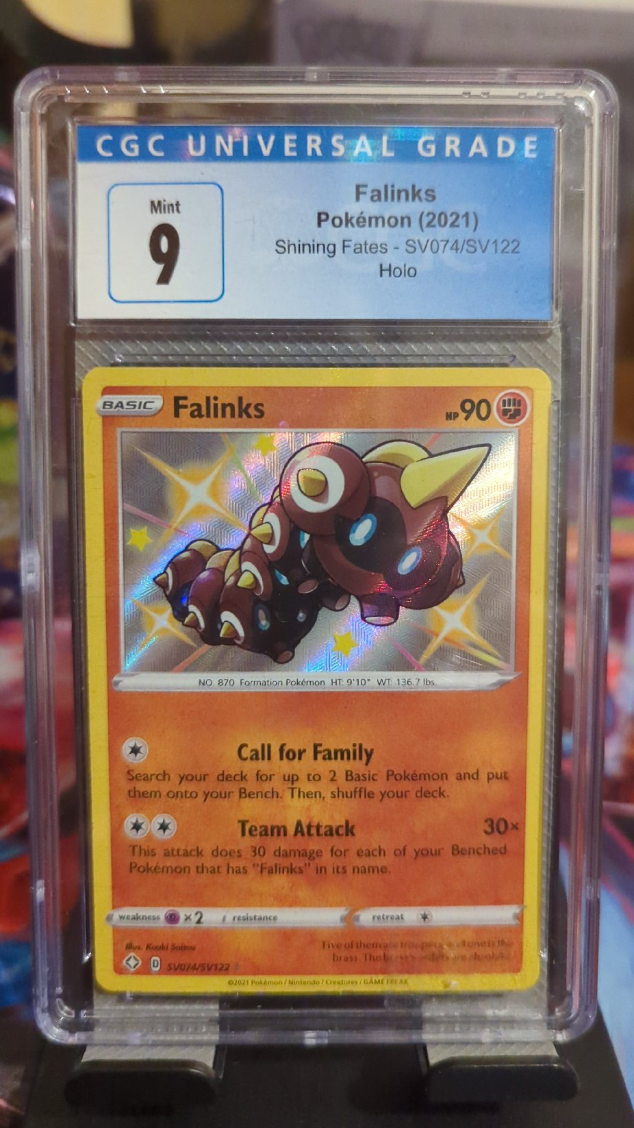 Falinks Shiny CGC 9
