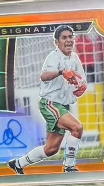 Firma Autografiada de Jorge Campos Numerada