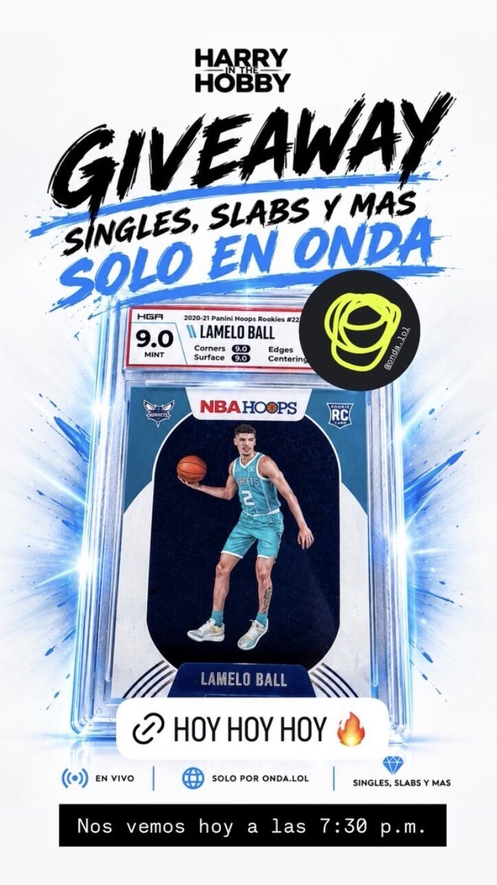 ⚡️Slab Lamelo Ball rookie⚡️