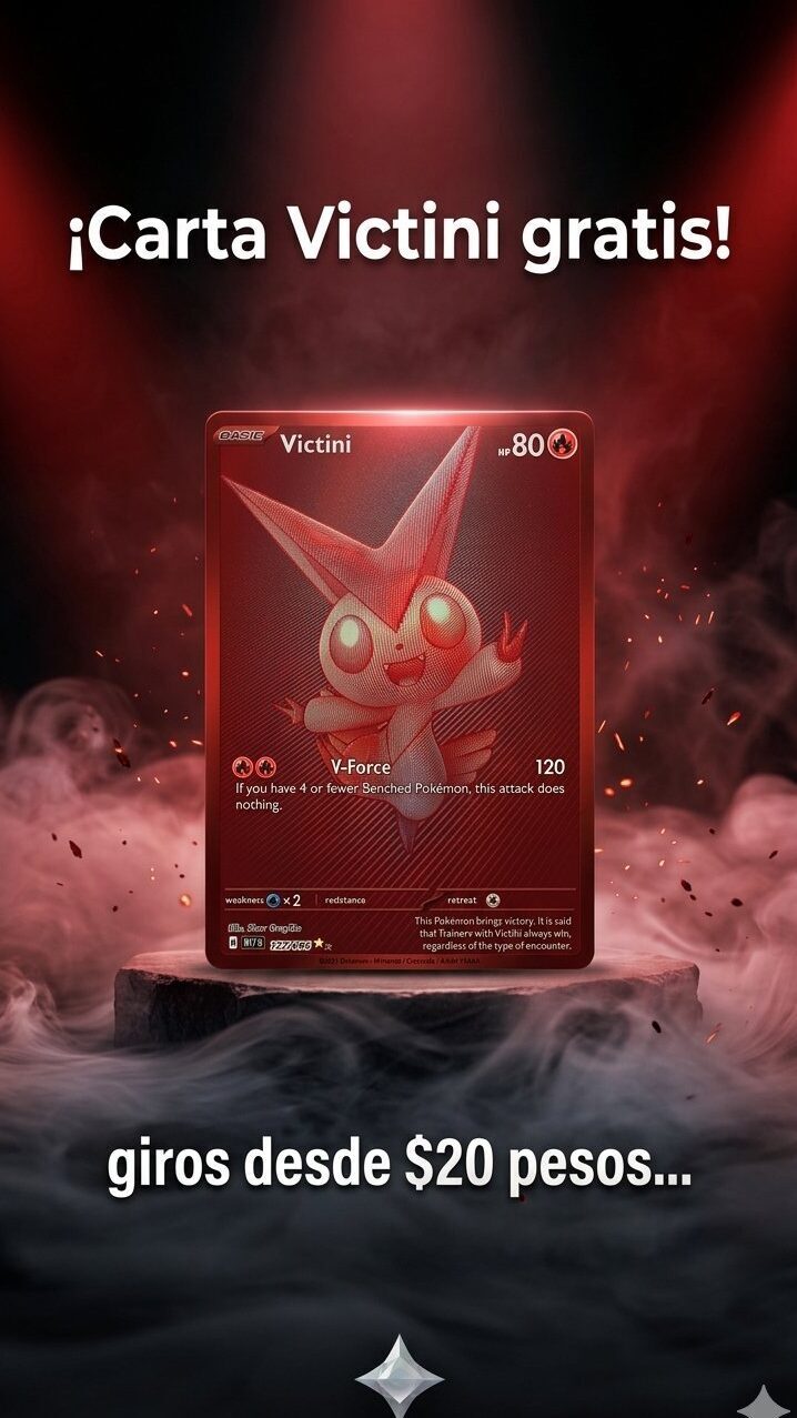 Carta Victini White ¡¡Grátis!!