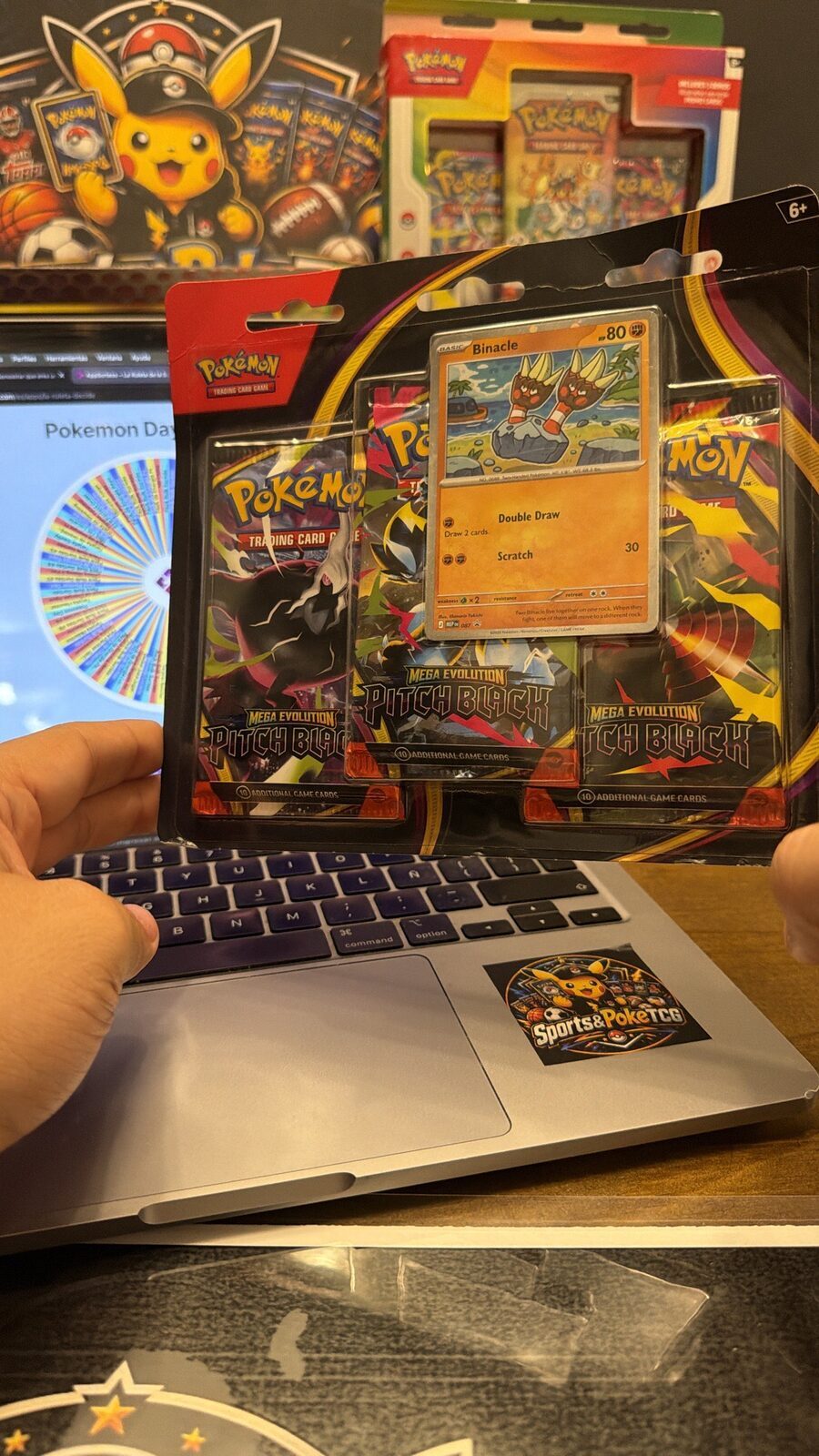 Blister Pack Pitch Black