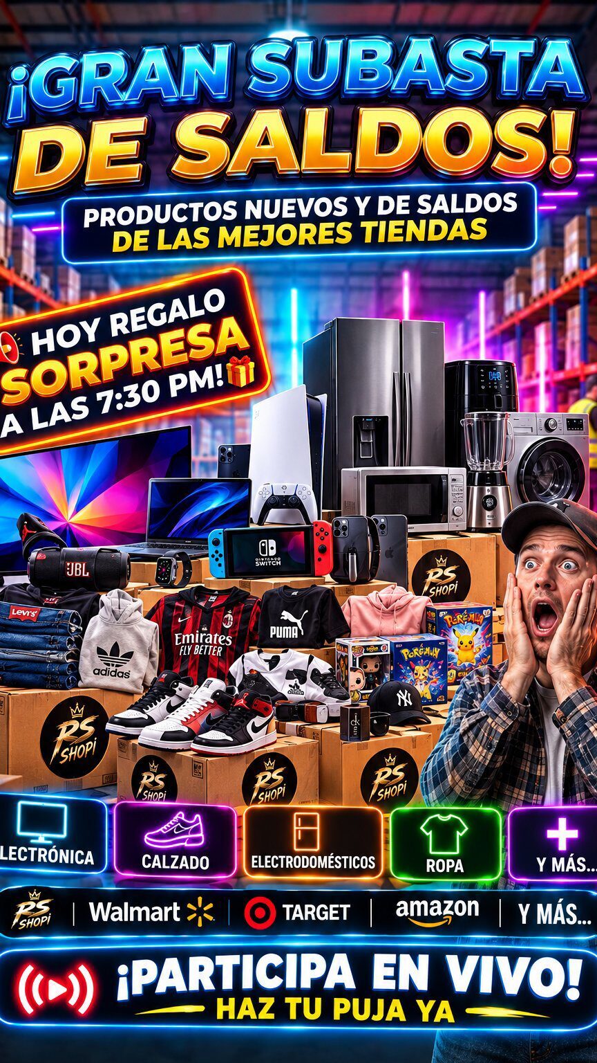 Gran Subasta de Saldos