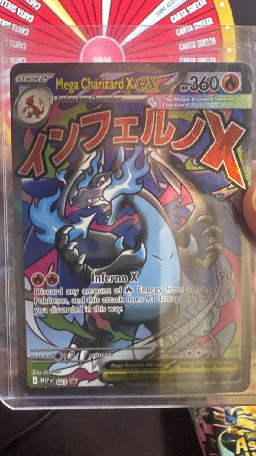 Carta Pokémon M Charizard EX