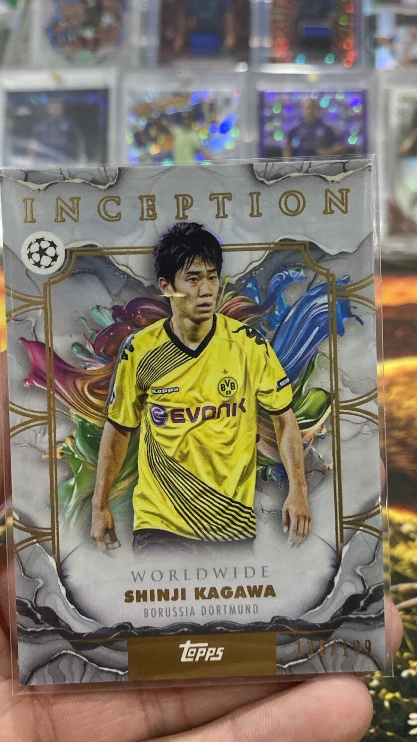 Carta Shinji Kagawa Topps Inception /199