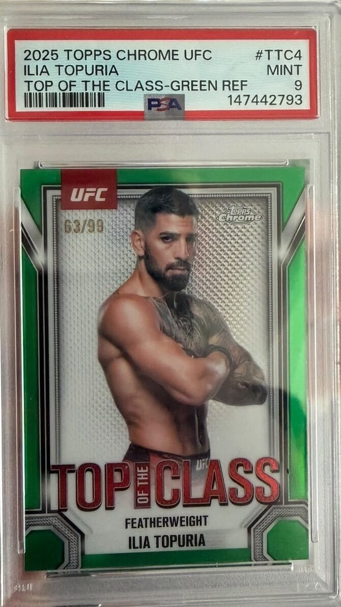 ILIA TOPURIA MINT PSA 9 🔥
