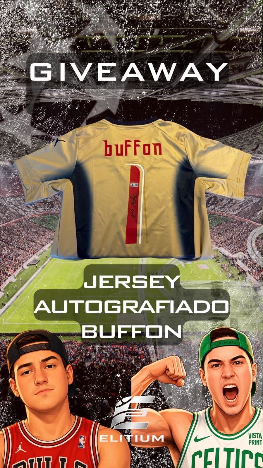 JERSEY AUTOGRAFIADO BUFFON