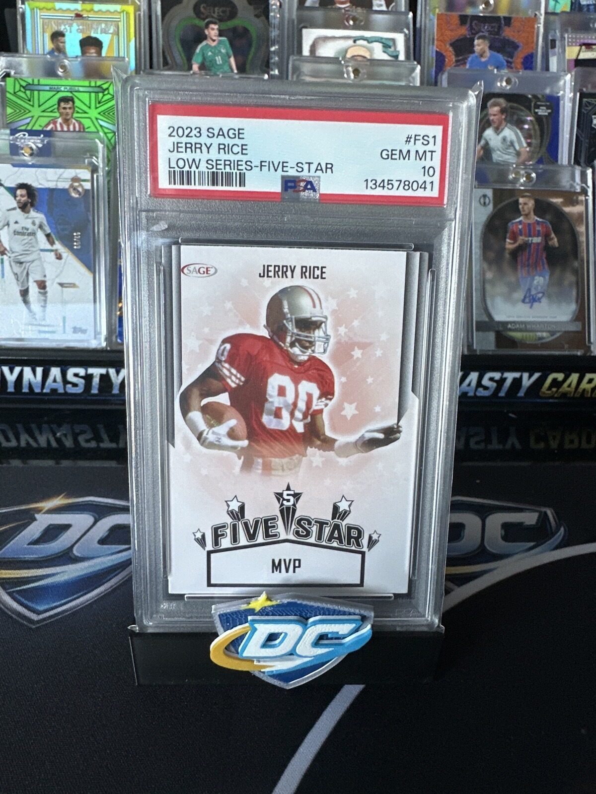 NERRY RICE FUVE STAR MVP PSA 10