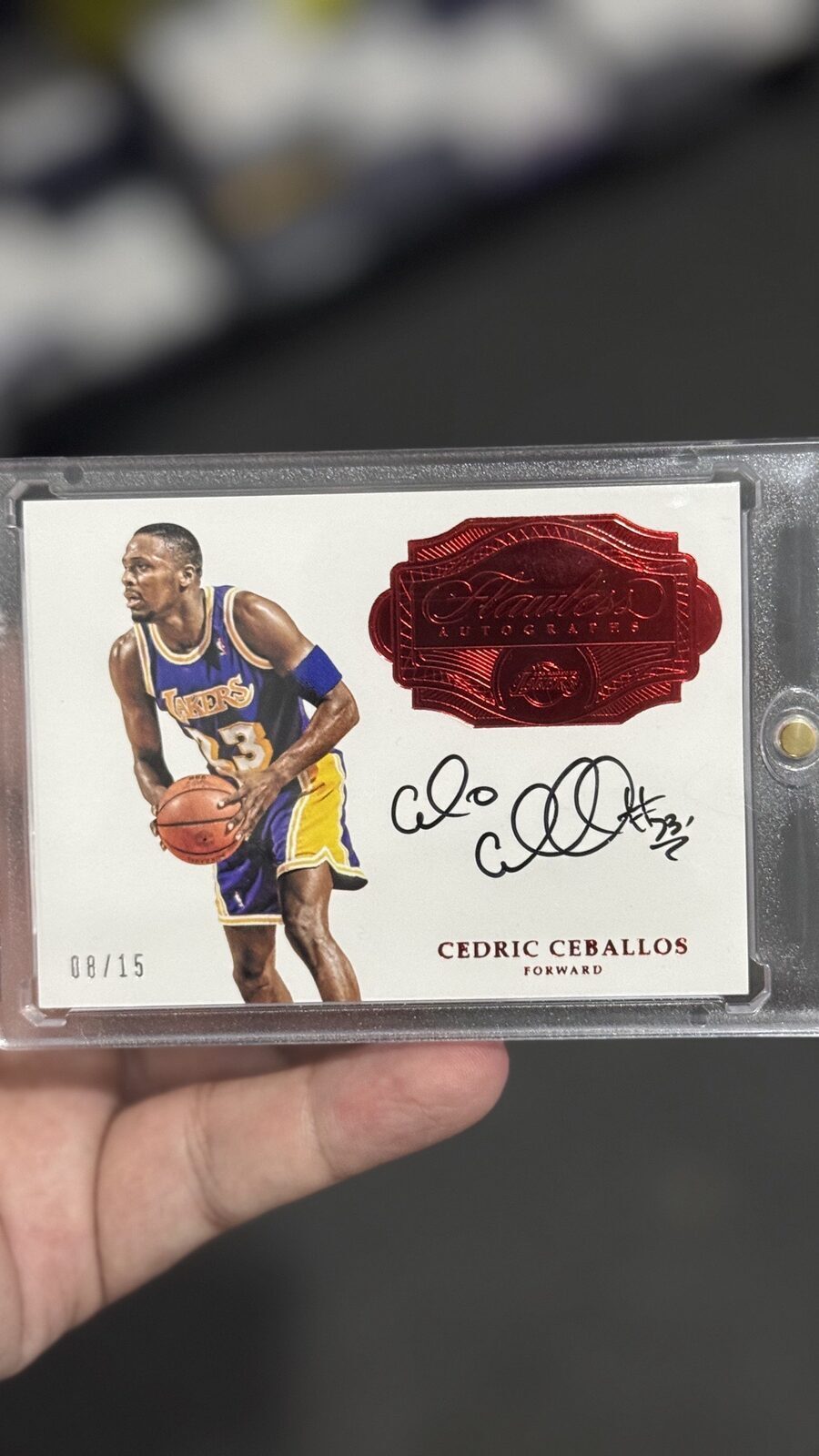 🔥Flawless /15 Cedric Ceballos