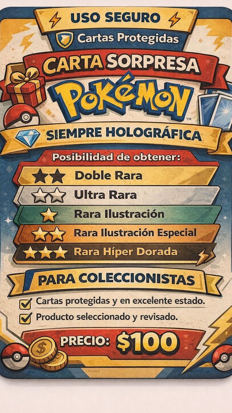 Un sobre con un Hit siempre - Carta más grande $2000