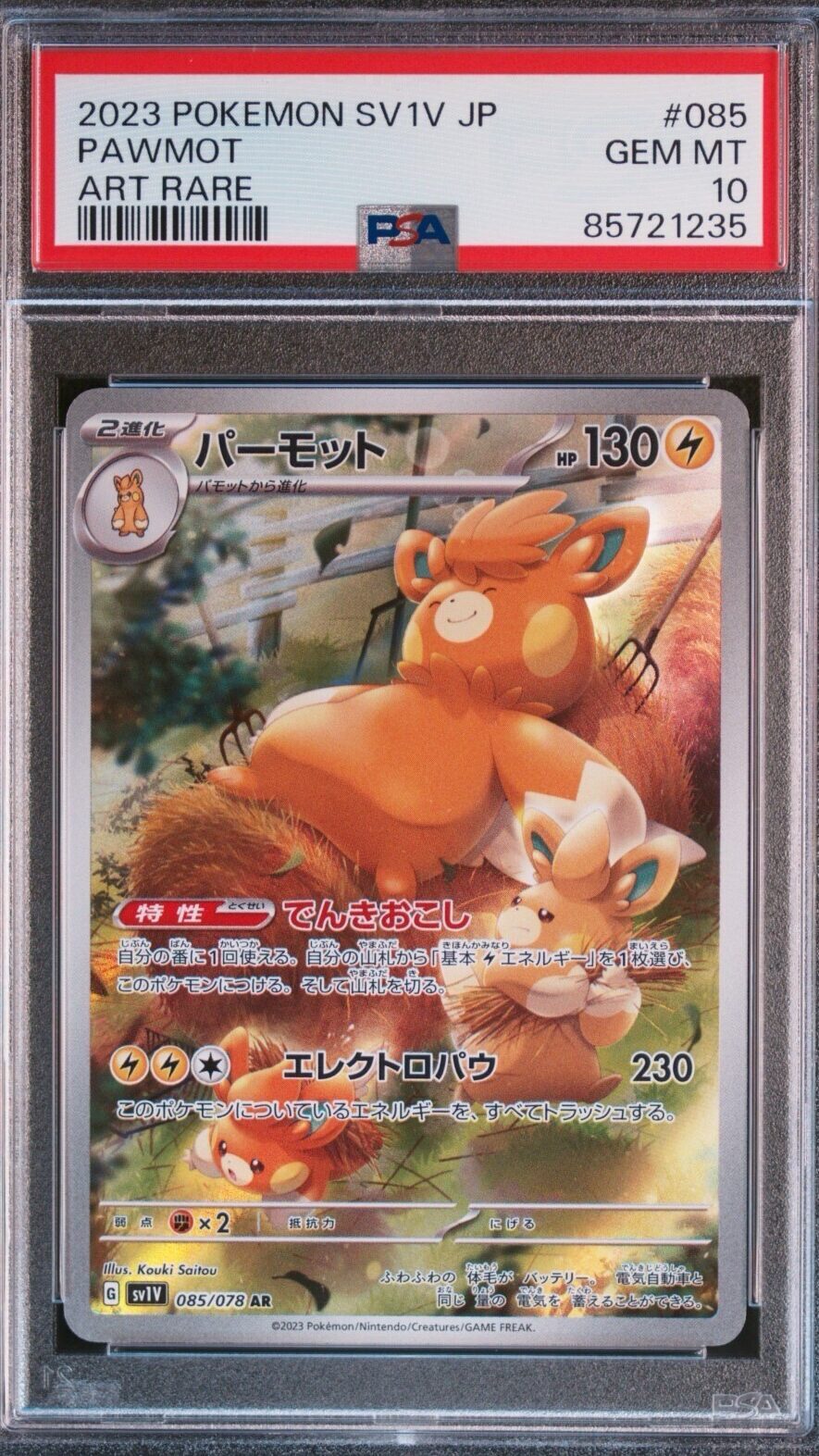 PAMWOT PSA 10 GRATIS