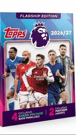 Caja Blaster Premier League y Tarjetas