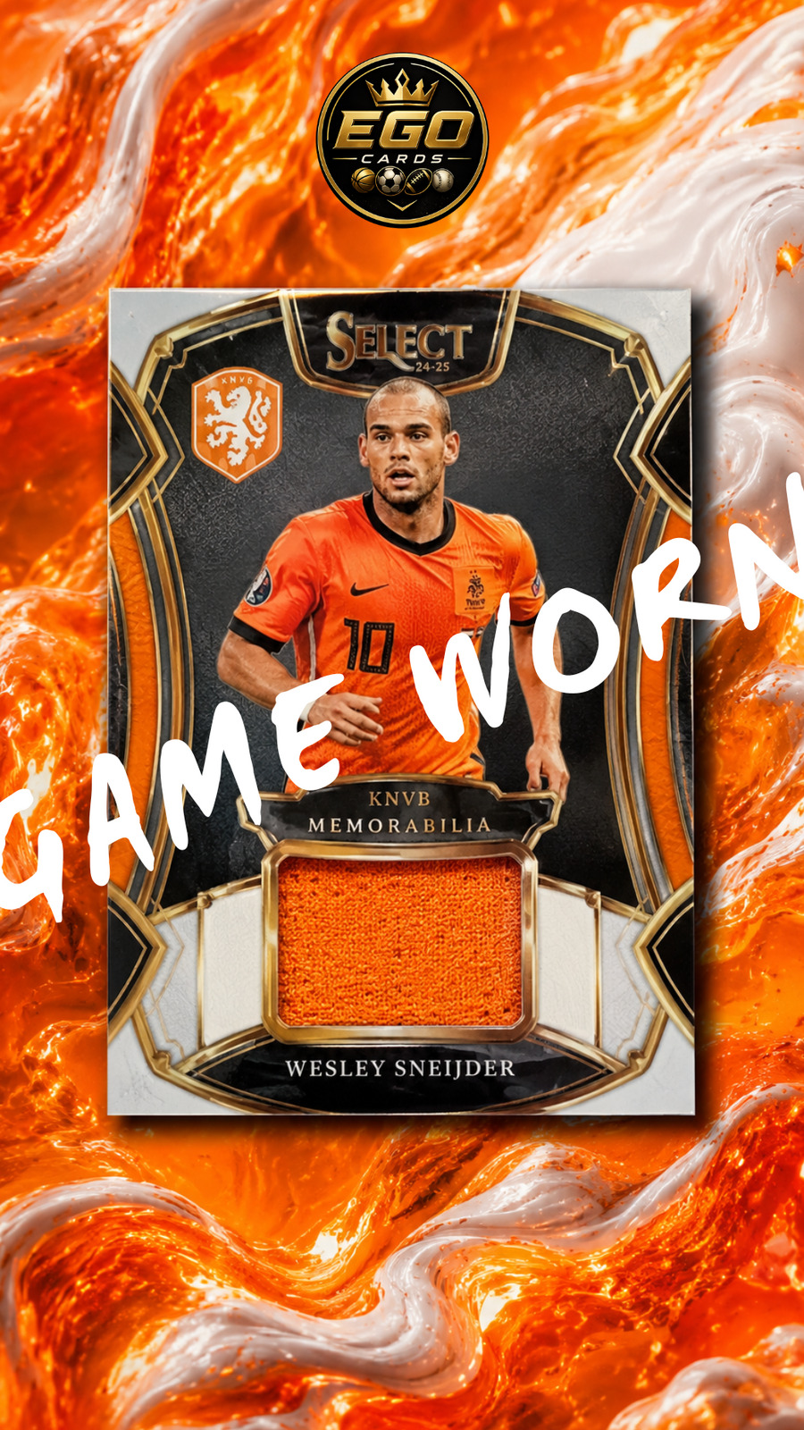 Wesley Sneijder Patch Player Worn