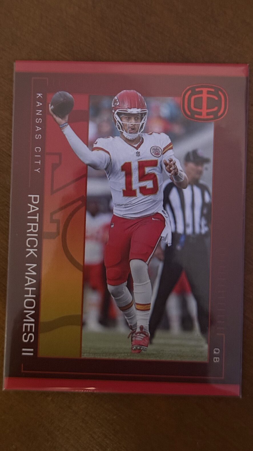 Carta Panini Patrick Mahomes