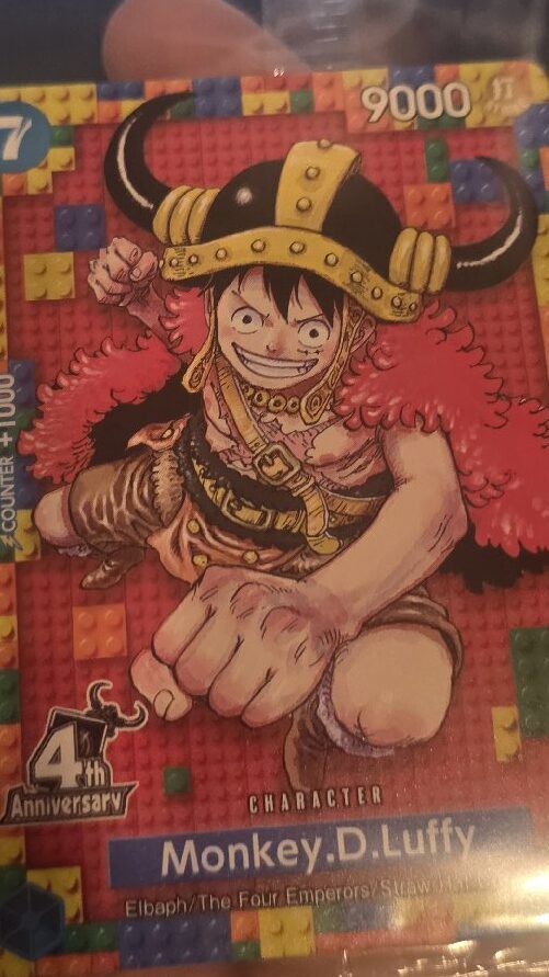 Carta Monkey D. Luffy Promo P-110