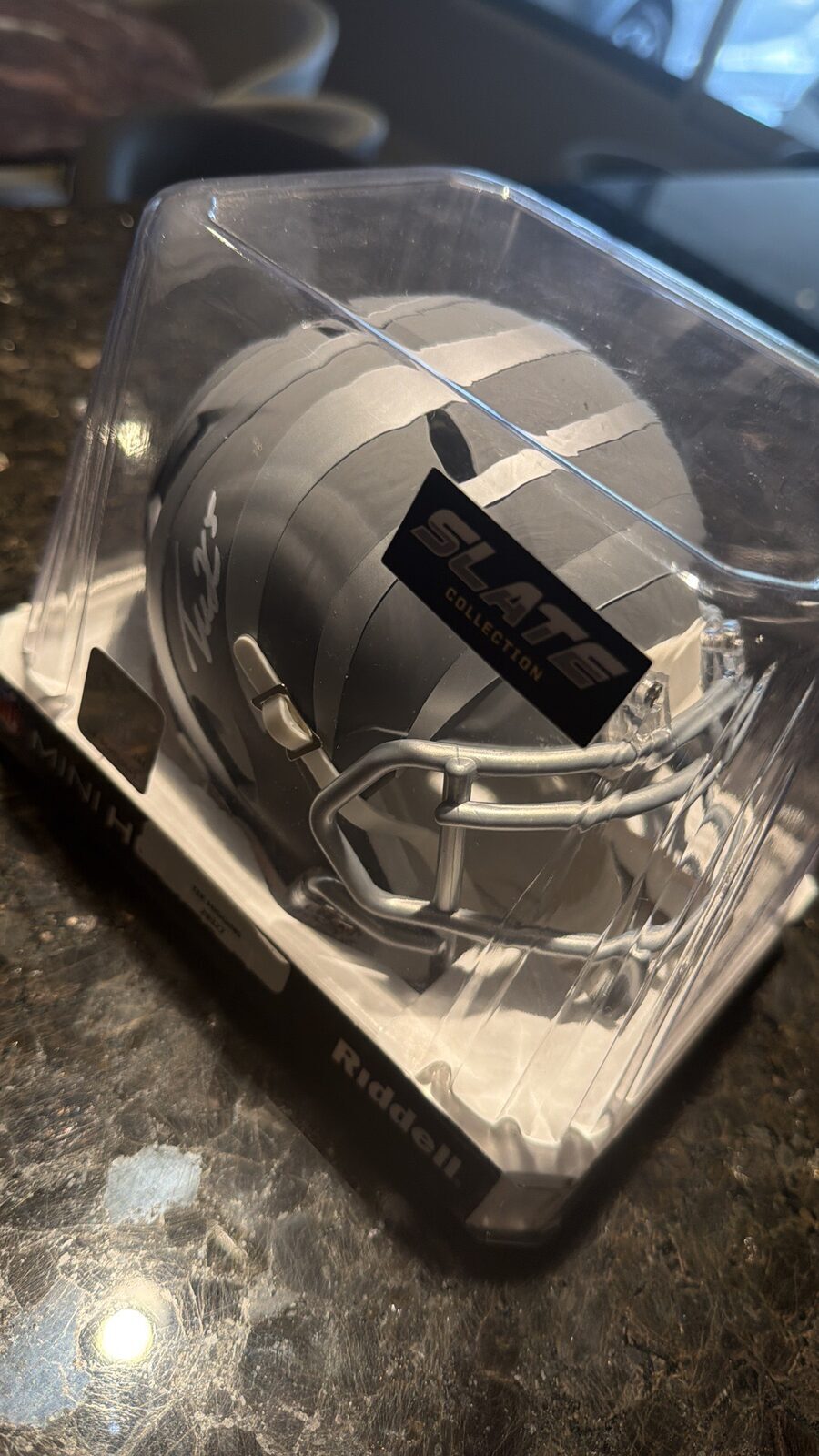 Casco Mini Autografiado Tee Higgins
