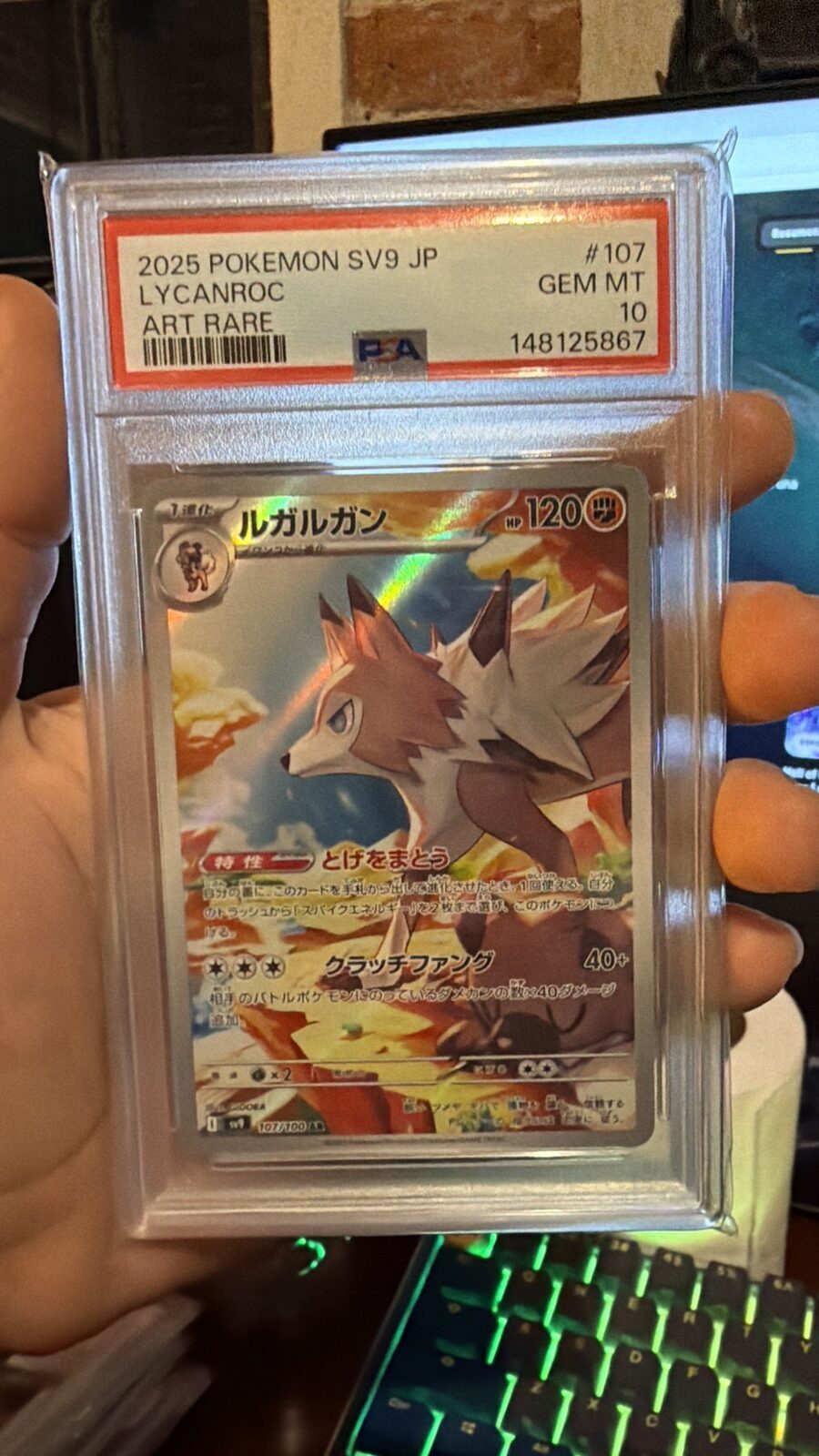 Lycanroc PSA 10