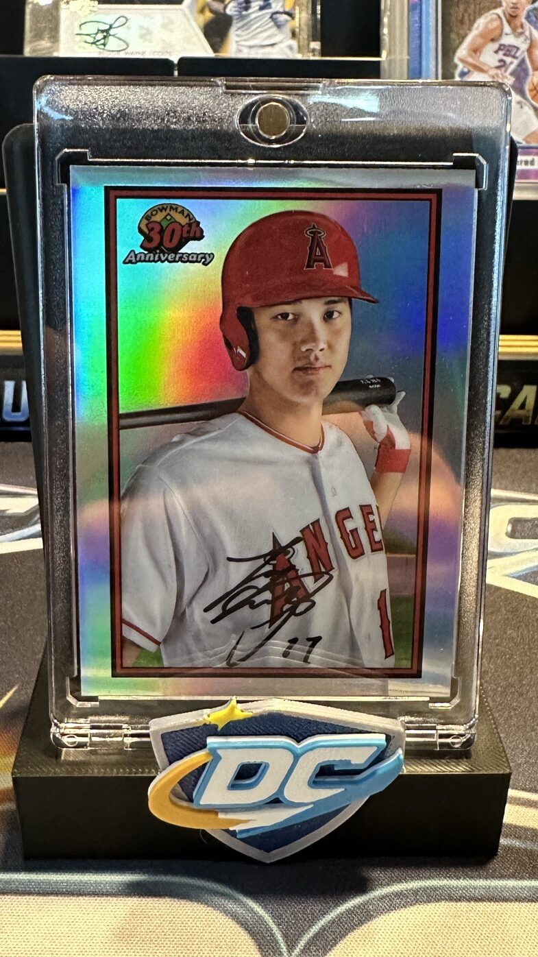 Carta de béisbol Shohei Ohtani
