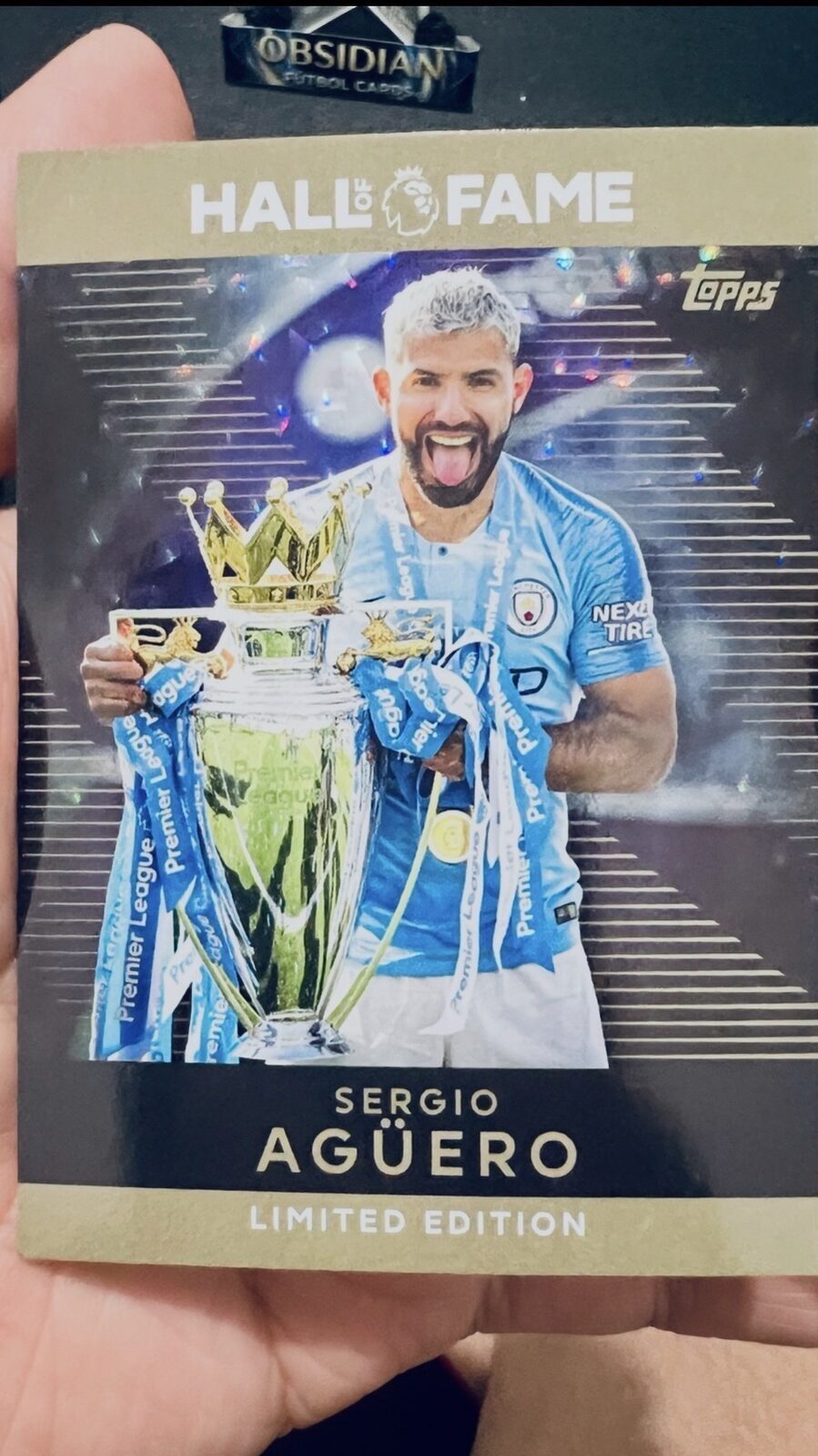 Kun Aguero 
Hall of Fame 
Limited Edition
