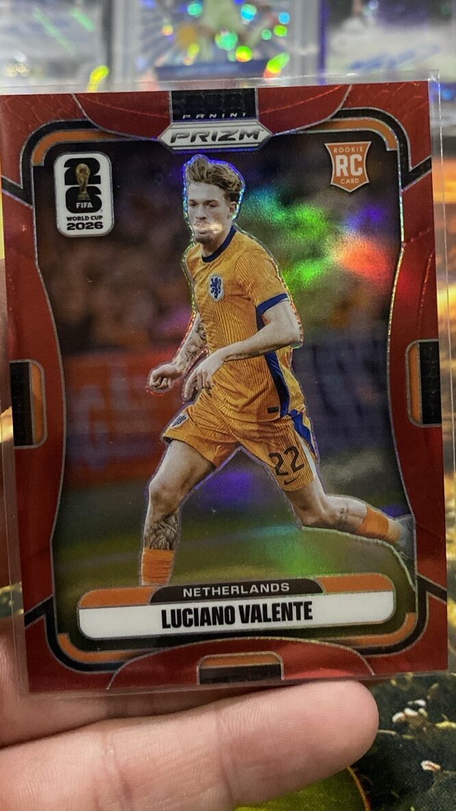 Carta Panini Prizm Luciano Valente