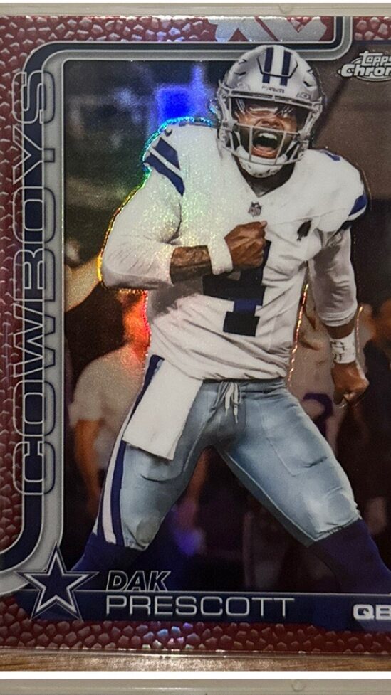 Dak Prescott Topps Chrome Pigskin