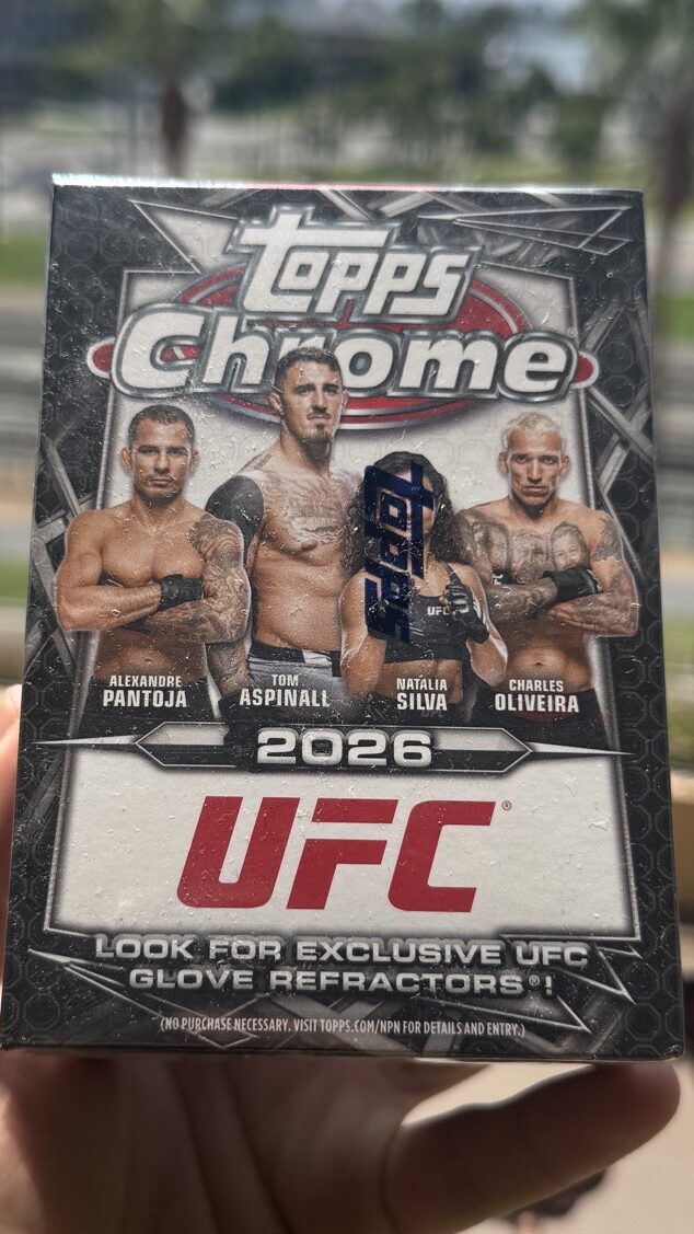 1 sobre Topps chrome UFC