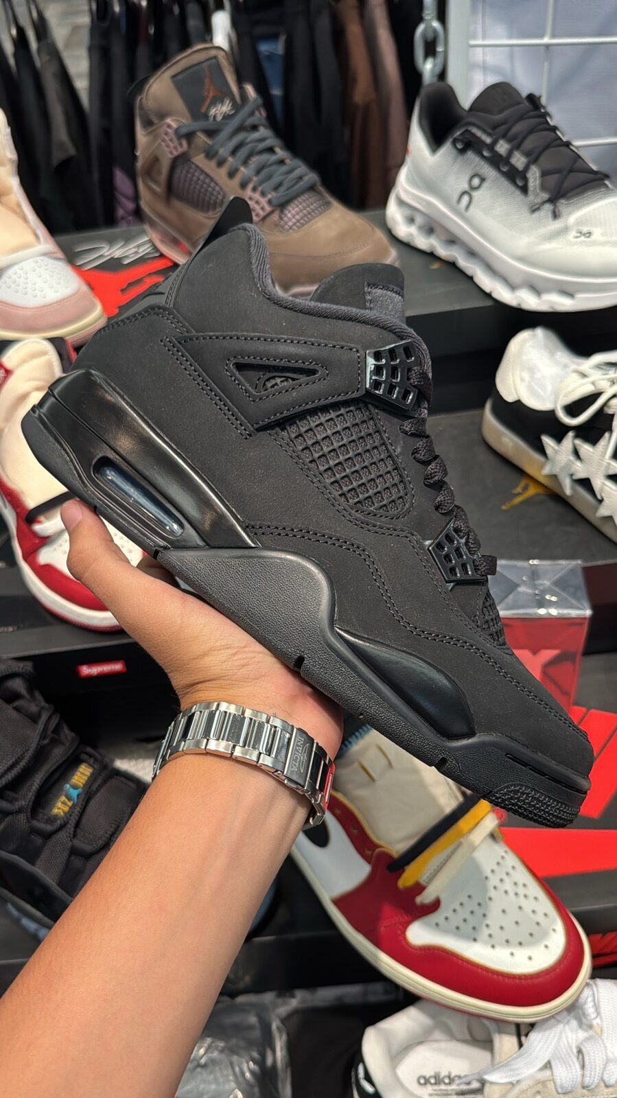 JORDAN 4 BLACK CAT