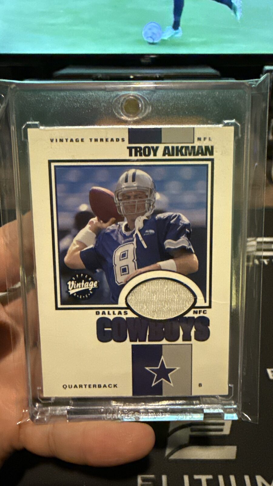 Troy Aikman Upper Deck Vintage