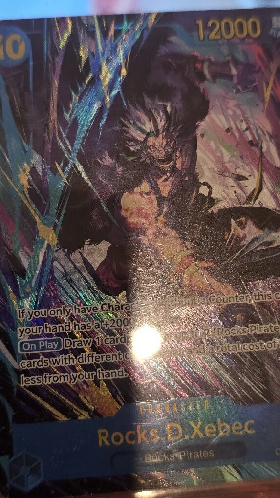 Carta One Piece Rocks.D.Xebec OP17-118