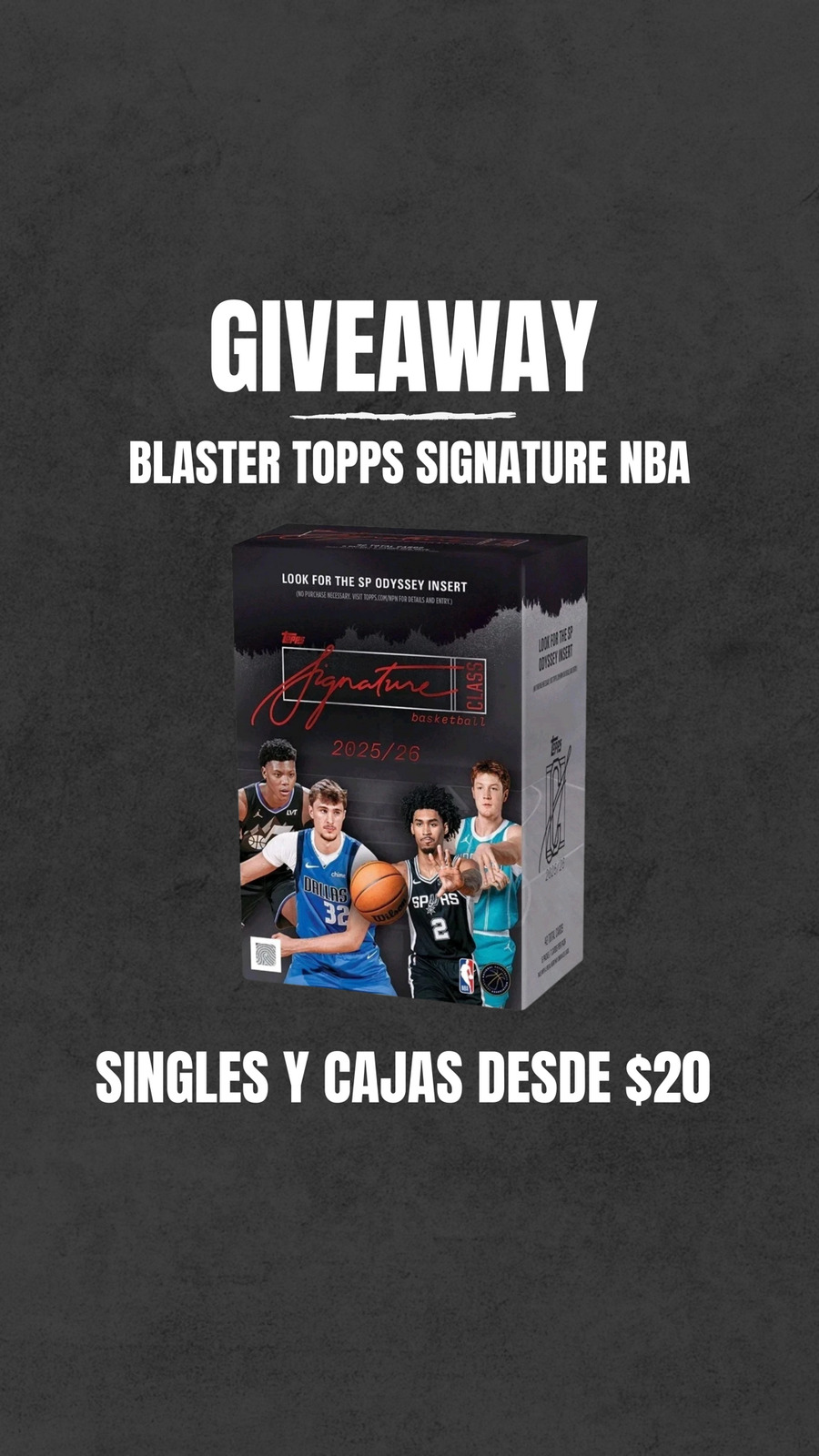 BLASTER TOPPS SIGNATURE NBA