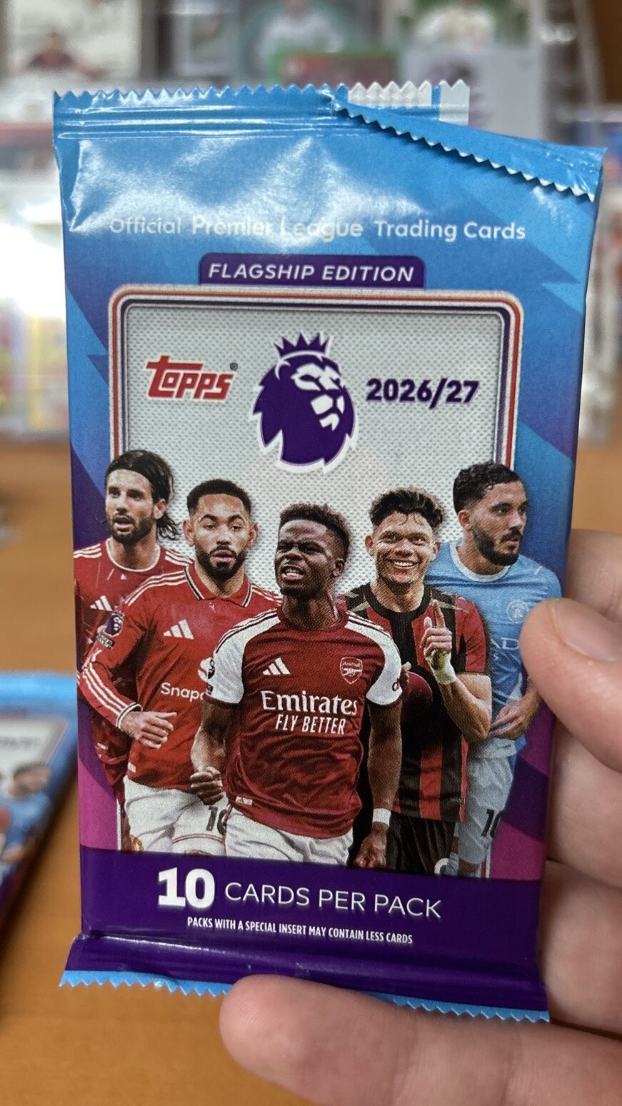 Sobre Topps Premier League Trading Cards