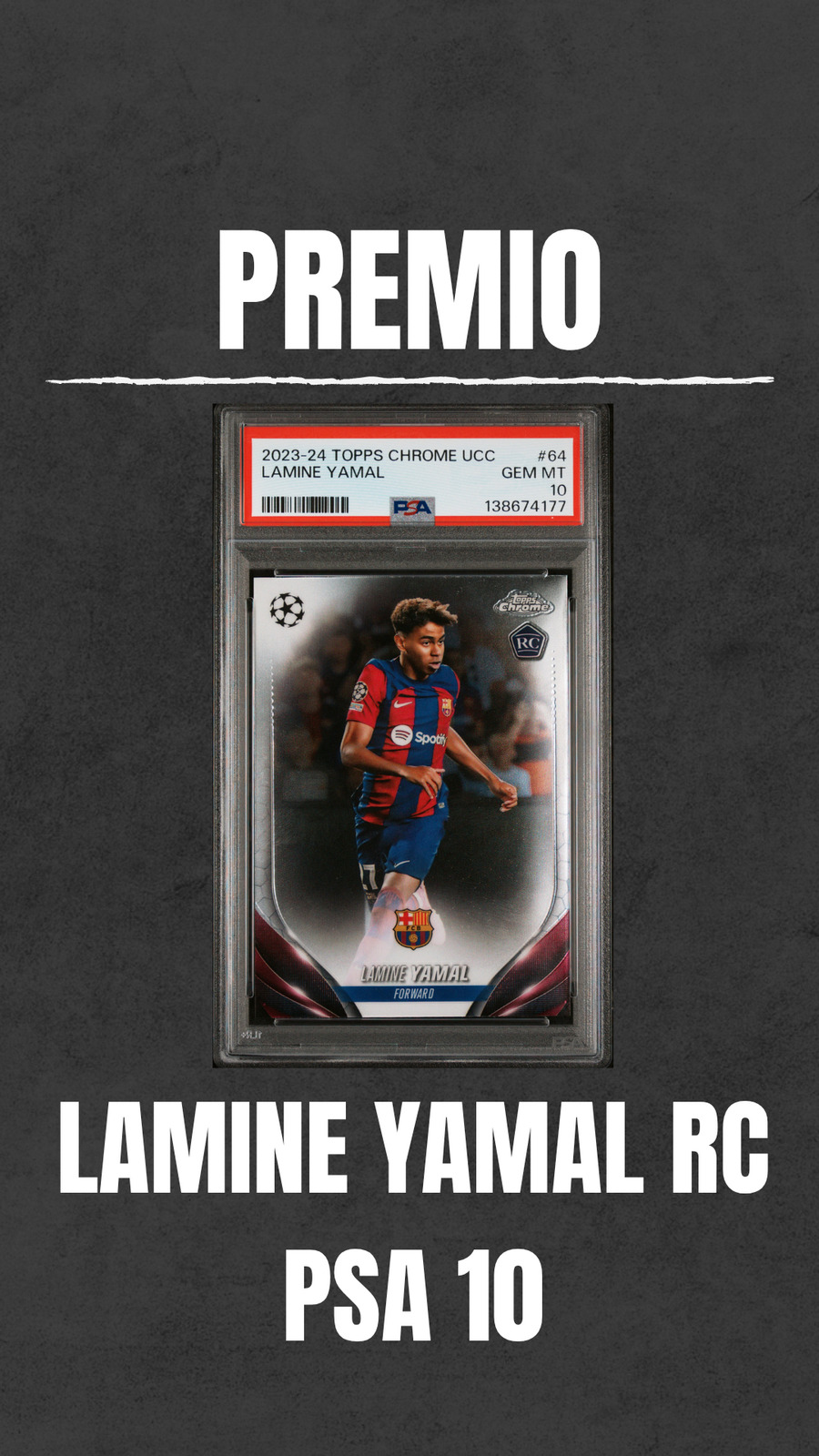 Lamine RC PSA 10