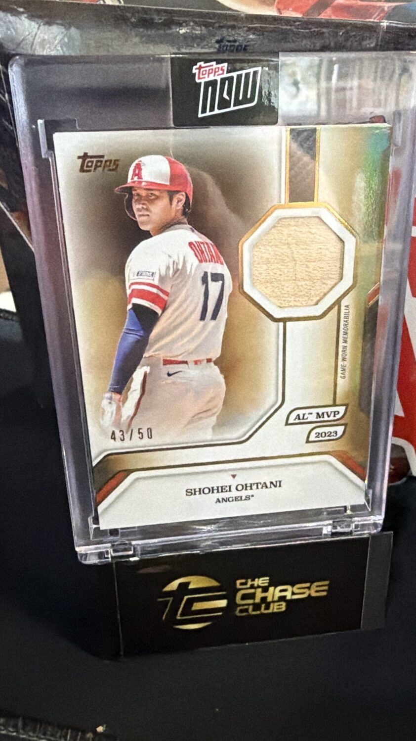 /50 relic 2023 MVP Ohtani!