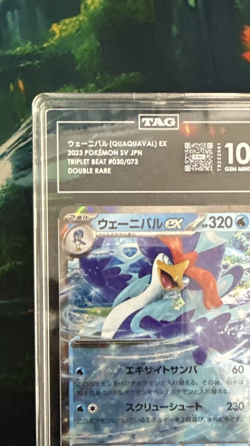 Carta Pokémon Quaquaval ex TAG 10
