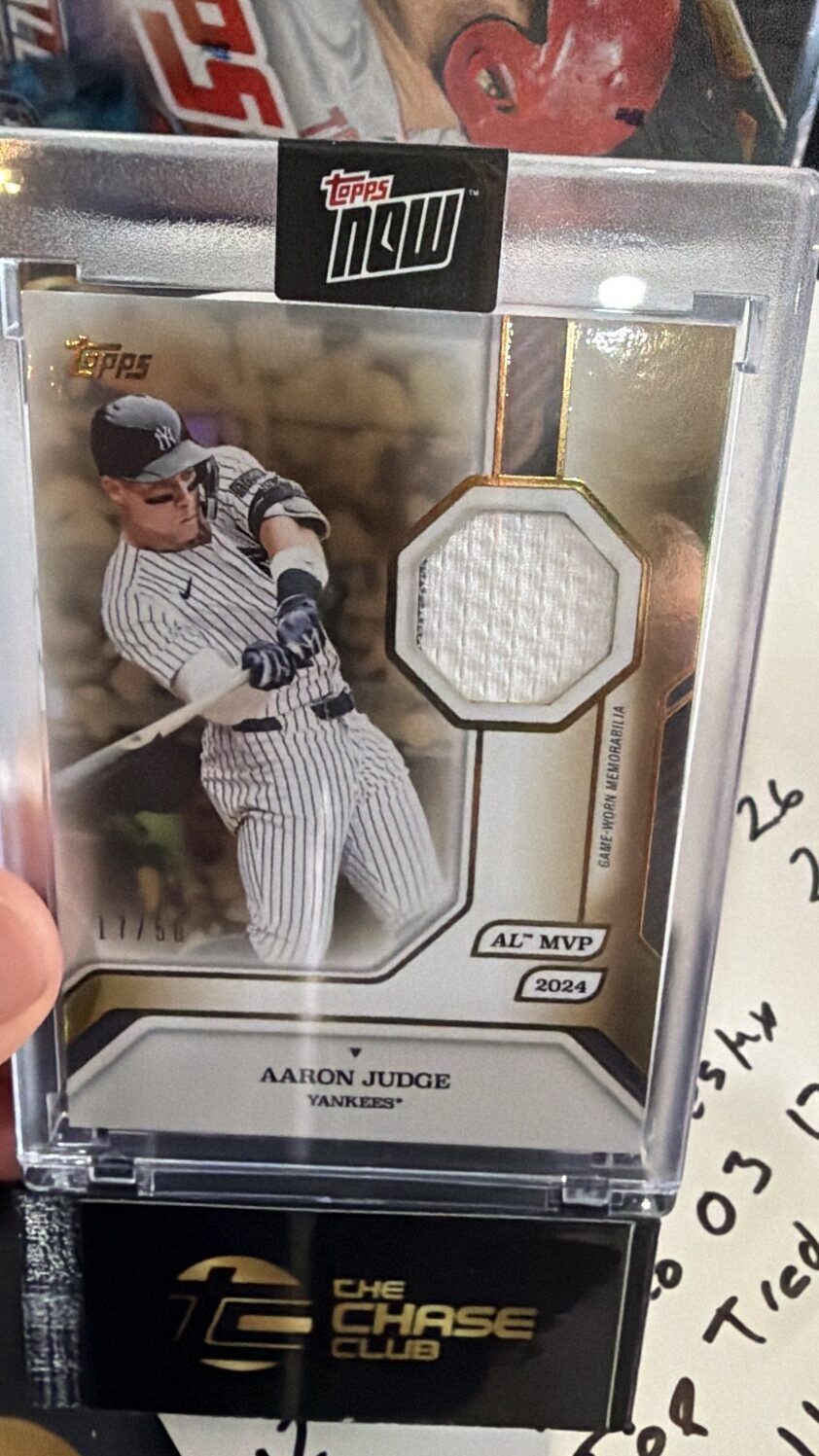 Aaron /50 relic