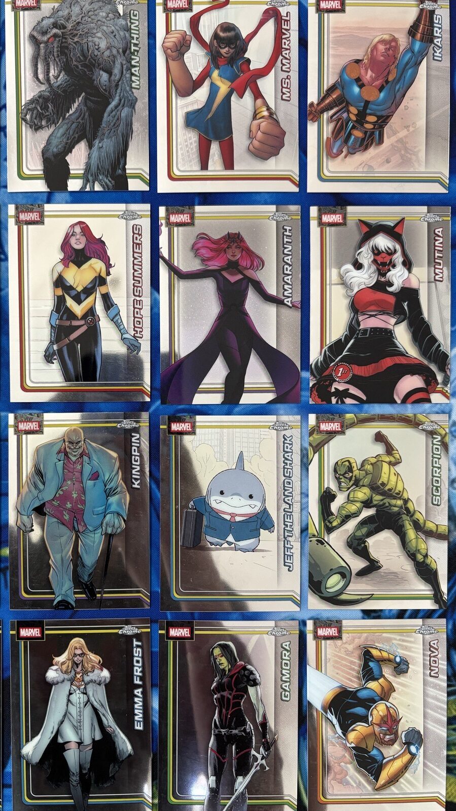 Sorteo Tarjeta Topps Marvel