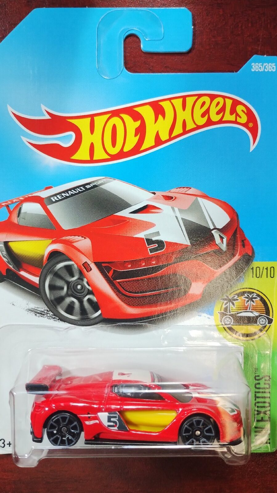 2016 HOT WHEELS RENAULT SPORTS R.S. 01 COLOR ROJO