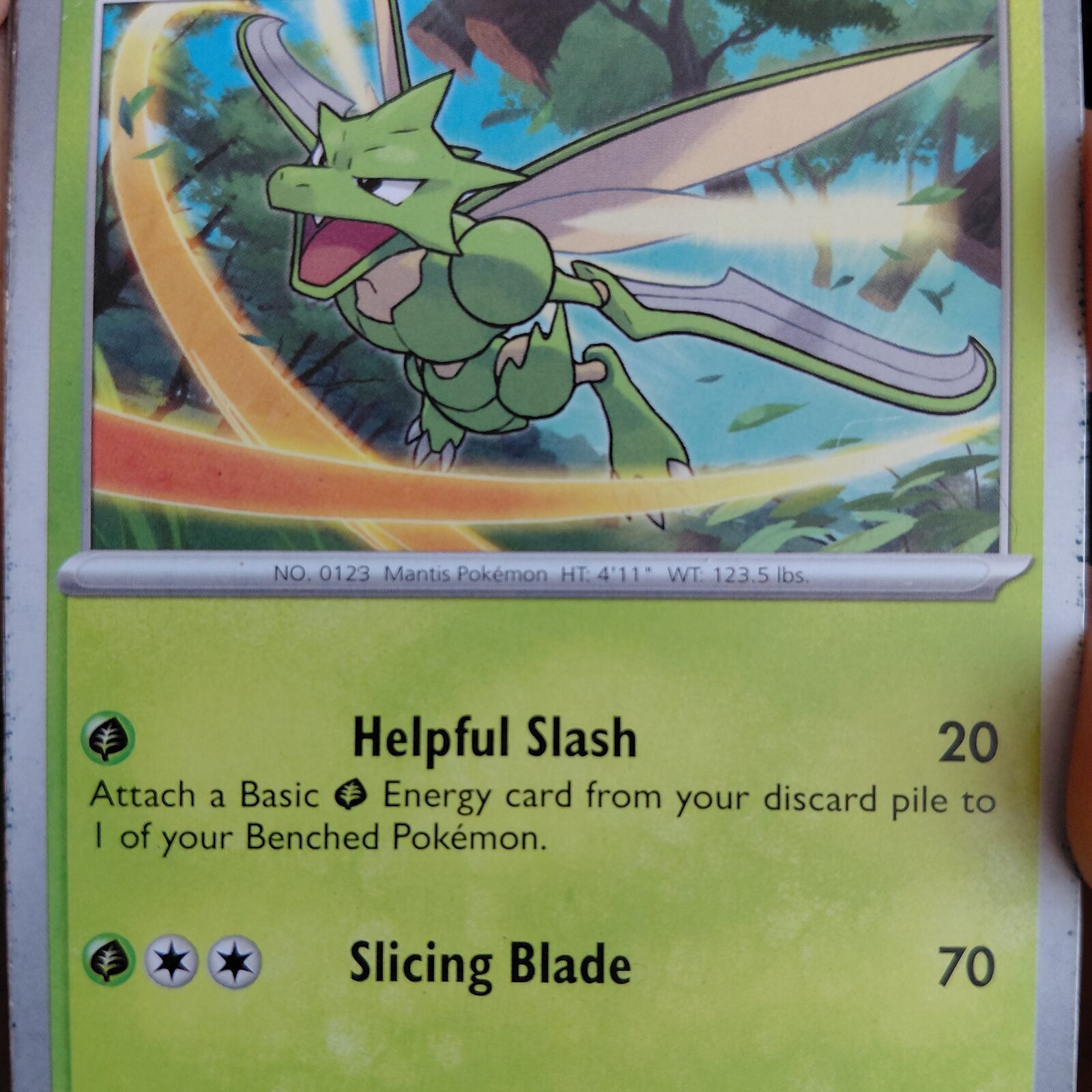 Scyther 123/165 Pokémon 151