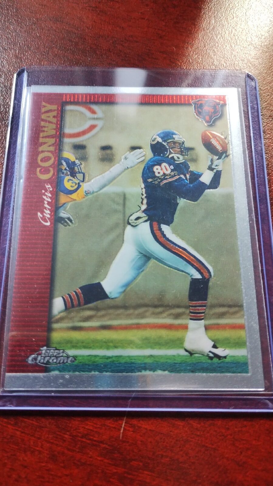 1997 TOPPS CHROME #118 CURTIS CONWAY OSOS DE CHICAGO