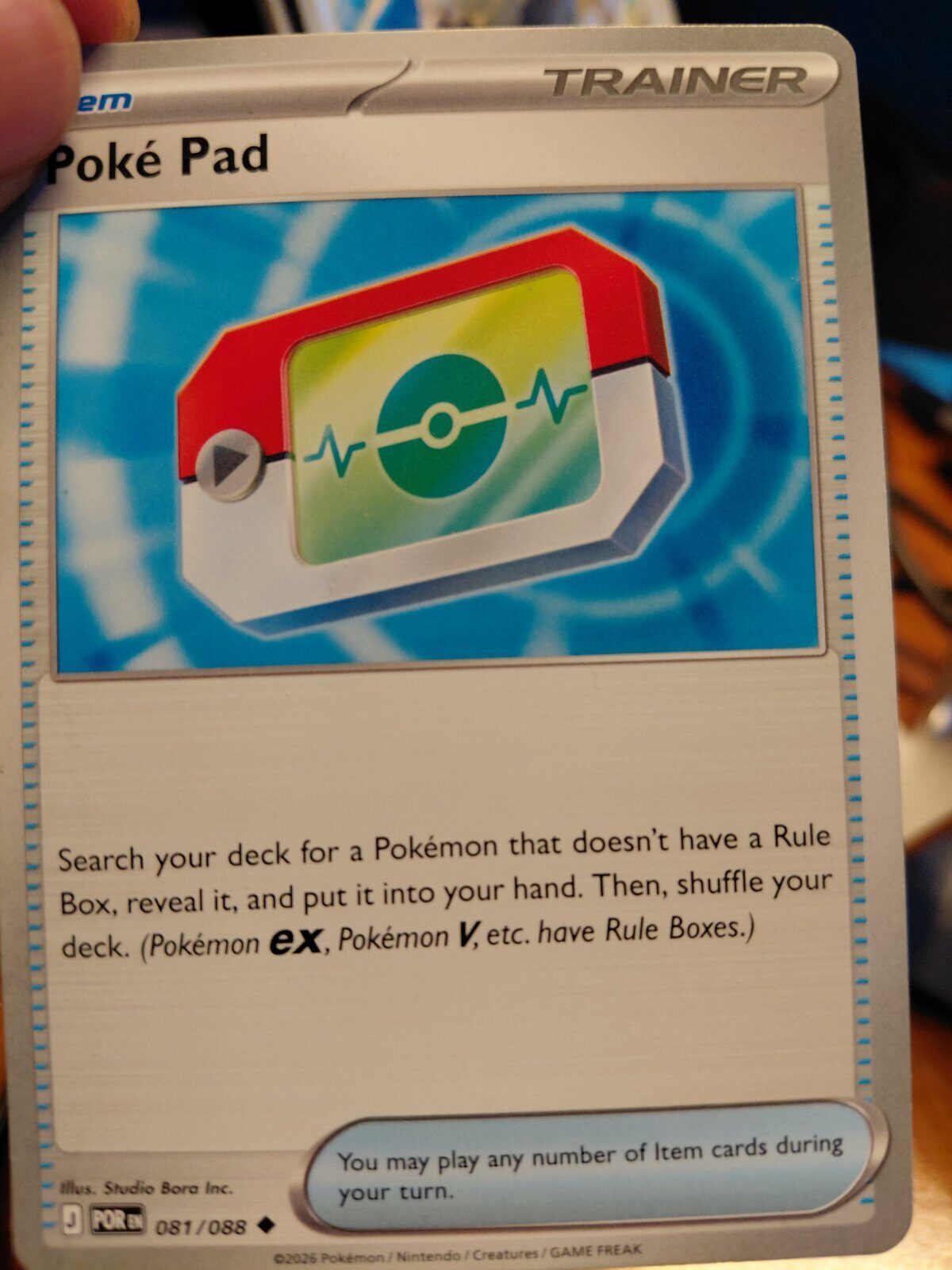 Variow pokepad